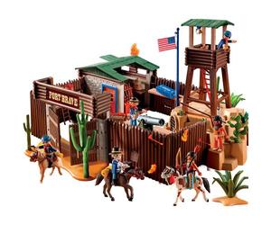 Playmobil - 5245 - Jeu de Construction - Grand Fort des Soldats Américains