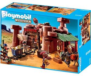 Playmobil - 5246 - Jeu de Construction - Mine d'or avec Explosif