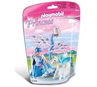 Playmobil - 5354 - Reine des Neiges avec bébé Pegasus Flocon de Neige