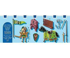 Playmobil 5355 Chevaliers - Knights Tournoi de l'Ordre de l'Aigle Playsets de figurines de jouet