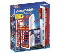 Playmobil - 5361 - Jeu De Construction - Caserne Des Pompiers