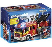 Playmobil 5363 - Fourgon De Pompier Avec Sirène