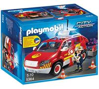 Playmobil - 5364 - Jeu De Construction - Véhicule D'intervention Avec Sirène