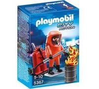 PLAYMOBIL 5367 Pompier avec Combinaison de Feu G