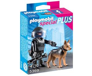 Playmobil - 5369 - Policier des Forces spciales avec Chien