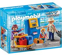 Playmobil 5399 Famille de vacanciers et borne d'enregistrement