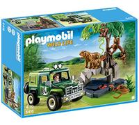 Playmobil - 5416 - Figurine - Véhicule D'exploration avec Animaux De La Jungle