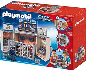 Playmobil - 5421 - Figurine - Coffre Poste De Police