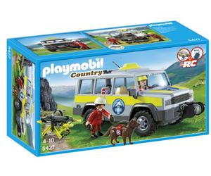 Playmobil - 5427 - Figurine - Véhicule avec Secouristes De Montagne