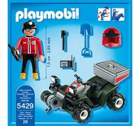 Playmobil - 5429 - Figurine - Quad De Secours en Montagne