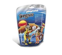 Playmobil 5462 - Dragon De Pierre Avec Guerrier