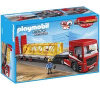 Playmobil - 5467 - Figurine - Tracteur Routier avec Grande Remorque