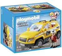 Playmobil - 5470 - Figurine - Chef De Chantier Et Véhicule d'intervention