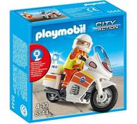 PLAYMOBIL City action Sauveteur avec moto réf 5544 dès 4 ans