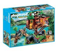 Playmobil Set de jeu Wild Life 5557 Cabane des aventuriers dans les arbres G