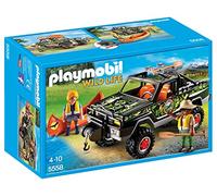 PLAYMOBIL Wild Life - 5558 - Voiture Pick-up des aventuriers - 45 pièces