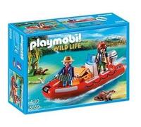 PLAYMOBIL 5559 Braconniers avec bateau G