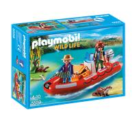 PLAYMOBIL ® 5559 Braconniers avec bateau / Wildlife / Neuf - New - nuevo