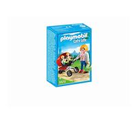 PLAYMOBIL - City Life - Maman avec Jumeaux et Landau - Mixte - A partir de 4 ans