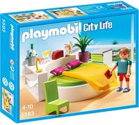PLAYMOBIL - Chambre avec Lit Rond - 5583 - City Life - Mixte - A partir de 4 ans