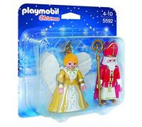 Playmobil - 5592 - Jeu De Construction - Saint Nicolas Et Ange Dore