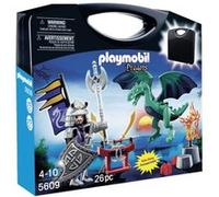 Playmobil 5609 Dragons Valisette Chevaliers Dragon Asie Multicolore G