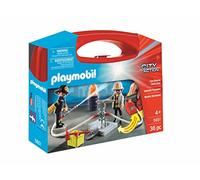 Playmobil- 5651, Valisette Pompiers