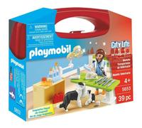 PLAYMOBIL 5653 City Life Cabinet vétérinaire à emporter, jeu de construction