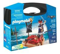 Playmobil Valisette Pirate 5655 – Canon et projectiles, 22 pièces, dès 4 ans