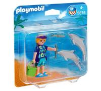 Playmobil - 5876 - Figurine - Duo Vacancière et Dauphins