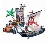 Playmobil 5919 - la chaloupe des Pirates et la Tour de guet