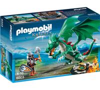 Playmobil 6003 Knights - Chevalier Avec Grand Dragon Vert