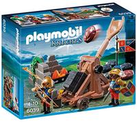 Playmobil - 6039 - Jeu De Construction - Chevalier Aigle + Catapulte