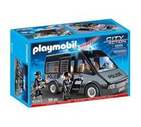Playmobil - 6043 - Voiture de Patrouille de la Police avec Son et lumière