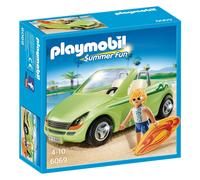 Playmobil 6069 - Surfeur Et Voiture Décapotable