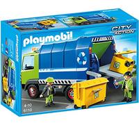 Playmobil City Action 6110 Camion de recyclage ordures multicolore
