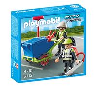 Playmobil – Set de jeu 6113 : Équipe d'entretien de voirie