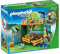 Playmobil – Coffre 6158 – Enclos des Animaux de la Fort