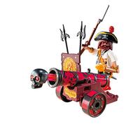 Playmobil 6163 - Pirate Avec Canon Rouge