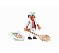 Playmobil - 6392 - Pizzaiolo avec pizza - Emballage Plastique, pas de boîte