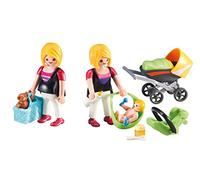 Playmobil 6447 – Maman avec Bébé et Enceinte – emballage plastique, pas de boîte en carton