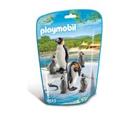 Playmobil - 6649 - Le Zoo - Famille De Pingouins