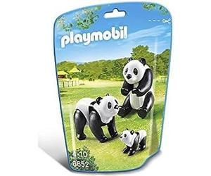 Playmobil - 6652 - Deux Pandas Avec Bébé 4 à 10 ans