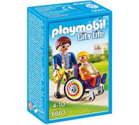 PLAYMOBIL 6663 - Enfant en fauteuil roulant
