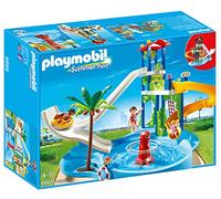 Parc aquatique avec toboggans 6669 Playmobil