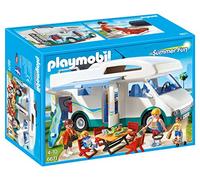 Playmobil - 6671 - Famille avec Camping-Car Multicolore