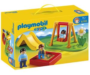 Playmobil - 6785 - Figurine - Enfants Et Parc De Jeux