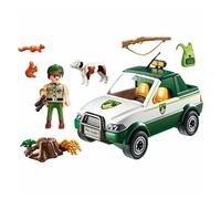Playmobil 6812 Ensemble De Construction Camion De Ramassage Ranger De La Forêt