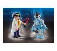 Playmobil 6844 duo pack - inventeur et robot G