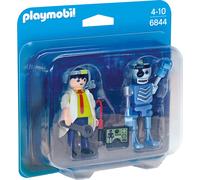 PLAYMOBIL 6844 - Pack duo professeur et robot